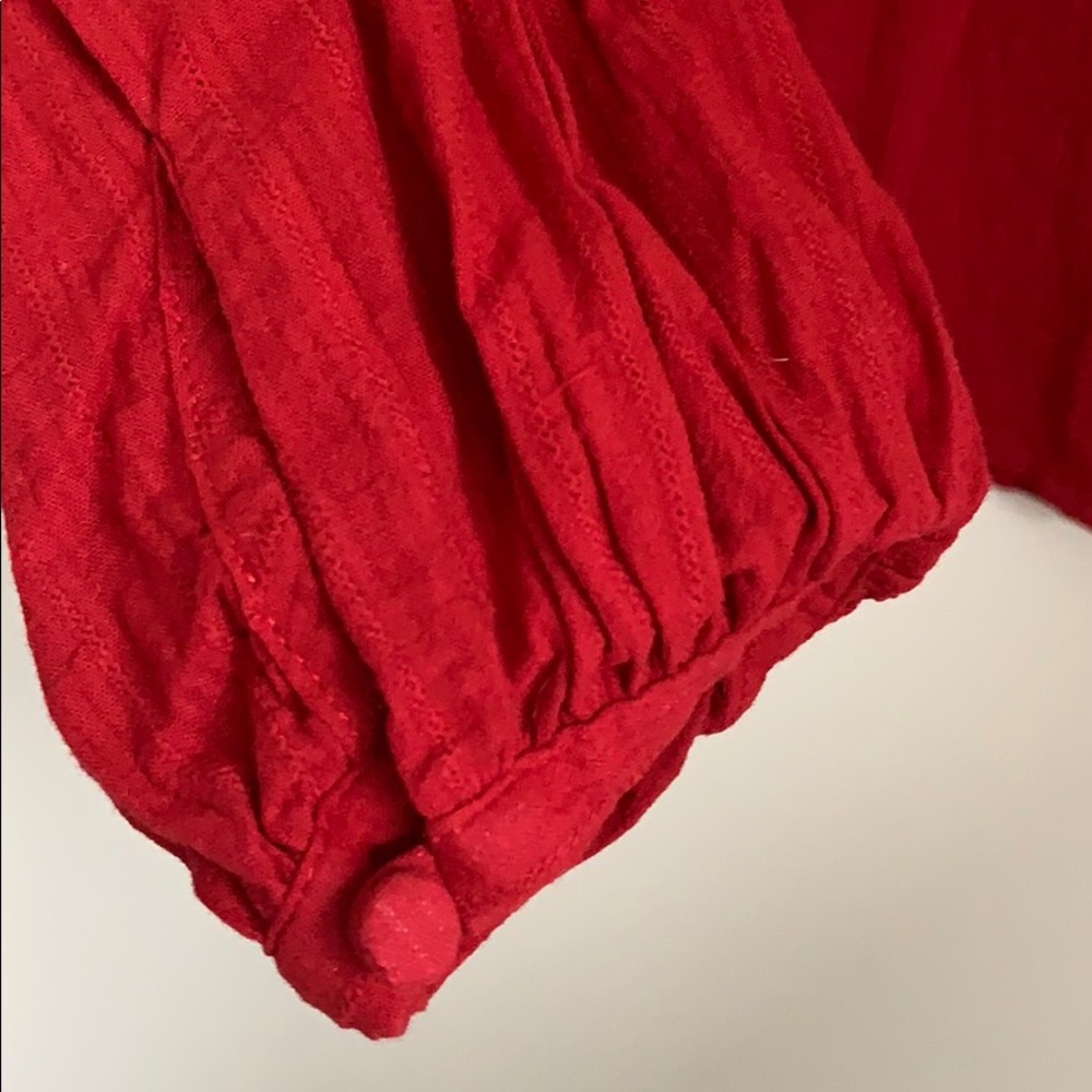 Red Blouse - Picture 3 of 6
